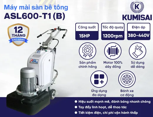Máy mài sàn bê tông ASL600-T1 (B) - 2