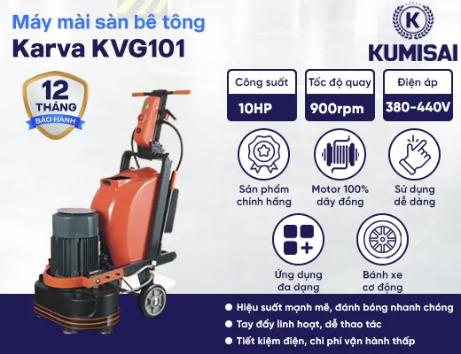 Máy mài sàn bê tông Karva KVG101 - 2