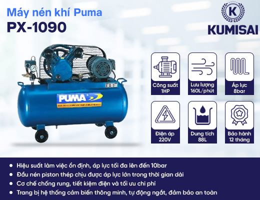 Máy nén khí Puma PX-1090 - 2