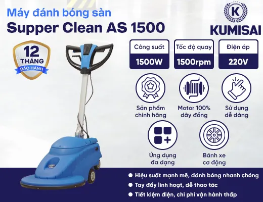 Máy đánh bóng sàn Supper Clean AS 1500 - 2