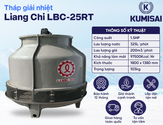 Tháp giải nhiệt Liang Chi LBC-25RT - 2