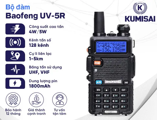 Bộ đàm Baofeng UV-5R - 2