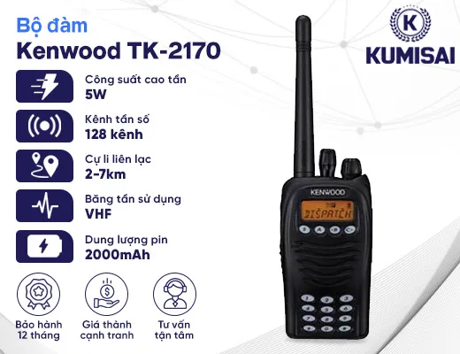 Máy bộ đàm Kenwood TK-2170 - 2