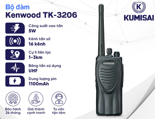 Bộ đàm Kenwood TK-3206 - 2