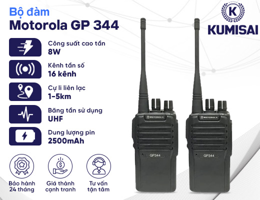 Bộ đàm Motorola GP 344 - 2