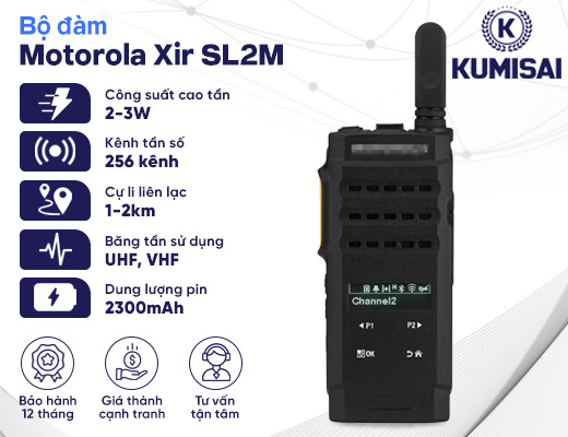 Bộ đàm Motorola Xir SL2M - 2