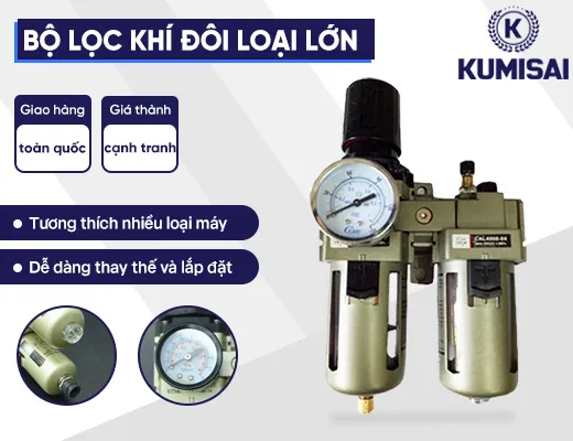 Bộ lọc khí đôi loại lớn - 2