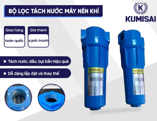 Bộ lọc tách nước máy nén khí công nghiệp - 2