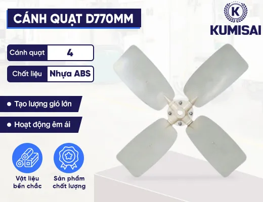 Cánh quạt tháp giải nhiệt D770mm - 2
