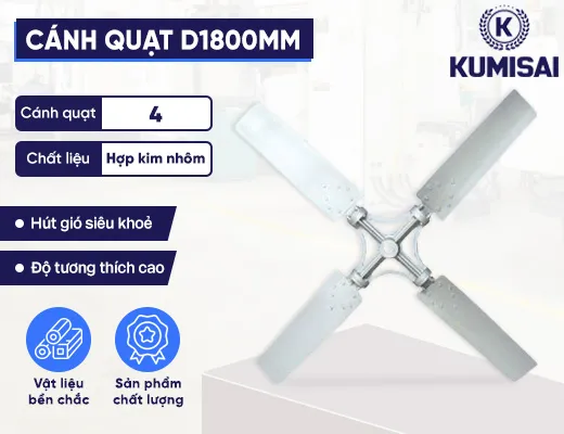 Cánh quạt D1800mm - 2