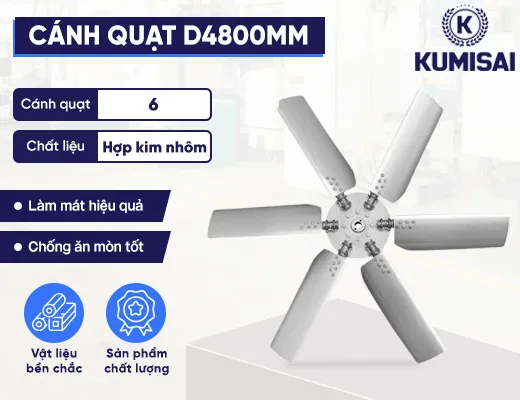 Cánh quạt D4800mm - 2