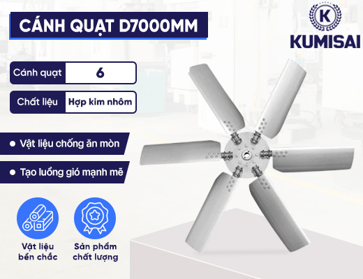 Cánh quạt D7000mm - 2