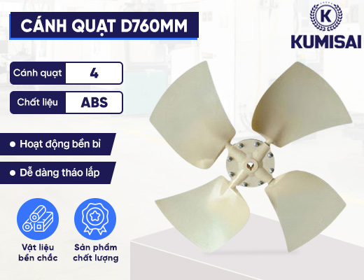 Cánh quạt D760mm - 2