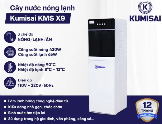 Cây nước nóng lạnh giá rẻ Kumisai KMS X9 - 2