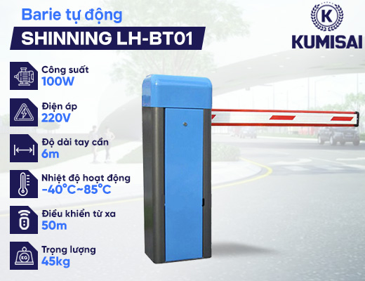 Thanh barie tự động Shinning LH-BT01 - 2