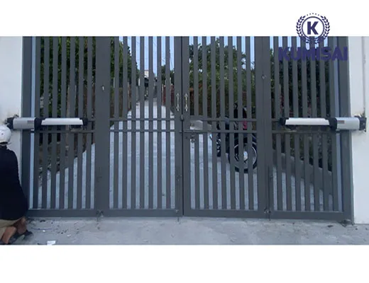 Cổng xoay tự động FAAC (Loại mô tơ cánh tay đòn - lắp trên cánh) - 3