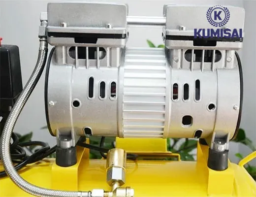 Máy nén khí mini không dầu giảm âm Wing TW-OF550-9L - 3