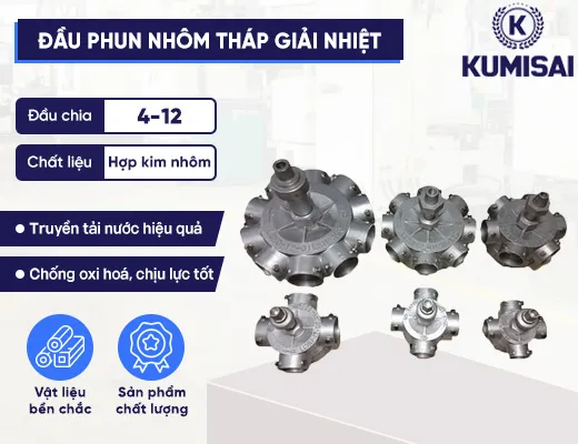 Đầu phun nhôm tháp giải nhiệt - 2