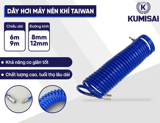 Dây hơi máy nén khí loại tốt Taiwan - 2