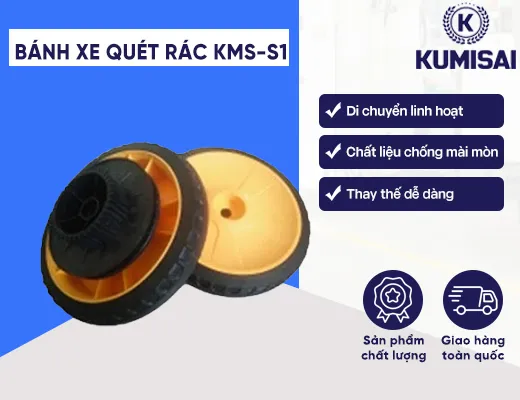 Bánh xe quét rác KMS-S1 - 2