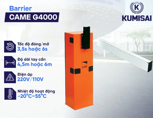 Barrier tự động Came G4000 - 2