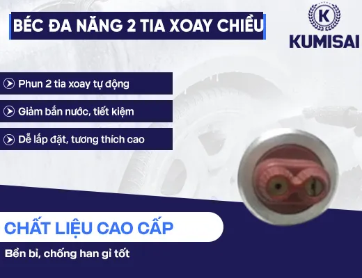 Béc đa năng 2 tia xoay chiều - 2