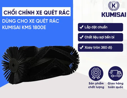 Chổi chính xe quét rác ngồi lái Kumisai KMS 1800E - 2