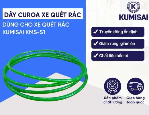 Dây curoa xe quét rác KMS-S1 - 2