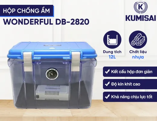 Hộp chống ẩm Wonderful DB-2820 12L - 2
