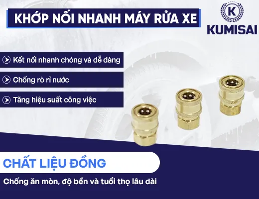 Khớp nối nhanh máy rửa xe - 2