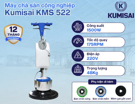 Máy chà sàn Kumisai KMS 522 - 2