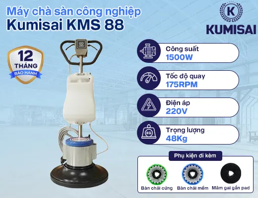 Máy chà sàn Kumisai KMS 88 - 2