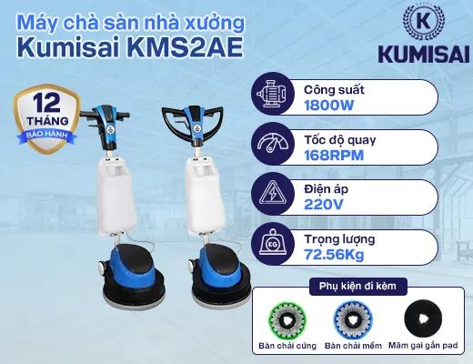 Máy chà sàn Kumisai KMS2AE - 2