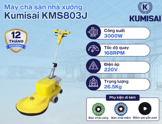 Máy chà sàn Kumisai KMS803J - 2