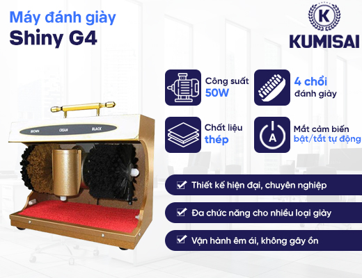 Máy đánh giày văn phòng Shiny G4 - 2