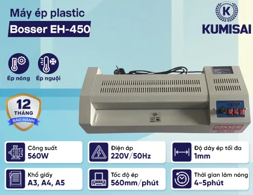 Máy ép plastic Bosser EH-450 - 2