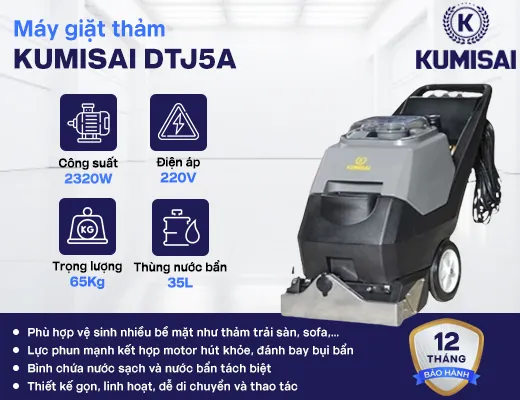 Máy giặt thảm công nghiệp Kumisai DTJ5A - 2