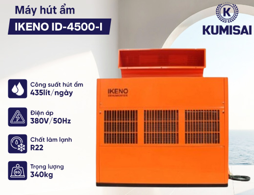 Máy hút ẩm đẳng nhiệt IKENO ID-4500-I - 2