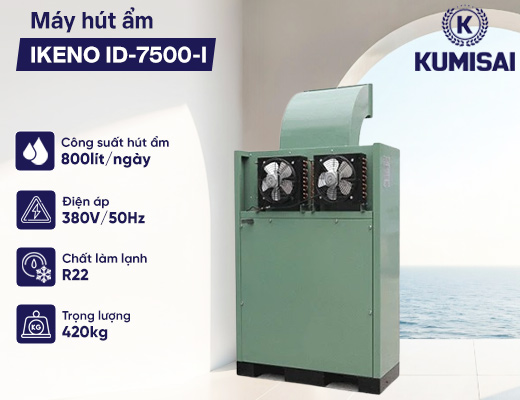 Máy hút ẩm đẳng nhiệt IKENO ID-7500-I - 2