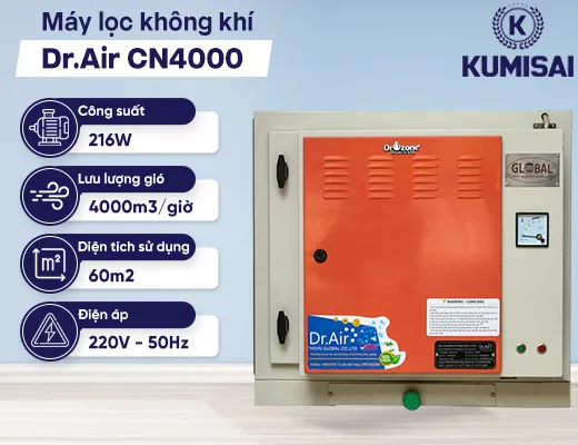 Máy lọc không khí công nghiệp Dr.Air CN4000 - 2