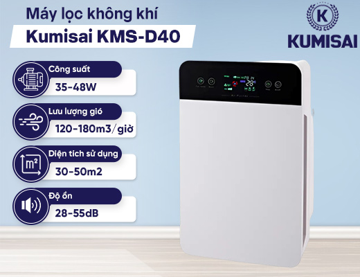 Máy lọc không khí Kumisai KMS-D40 - 2
