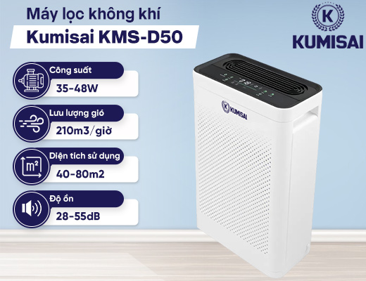 Máy lọc không khí Kumisai KMS-D50 - 2