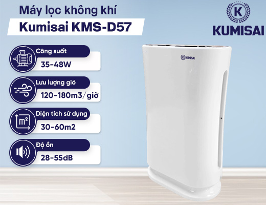 Máy lọc không khí Kumisai KMS-D57 - 2