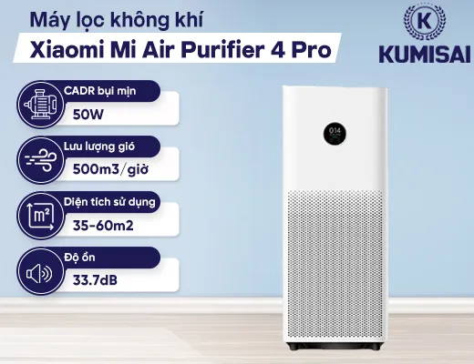 Máy lọc không khí Xiaomi Mi Air Purifier 4 Pro - 2