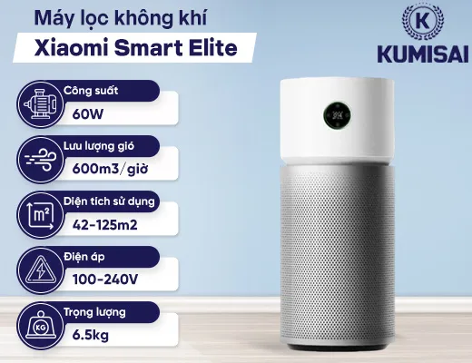 Máy lọc không khí Xiaomi Smart Air Purifier Elite - 2