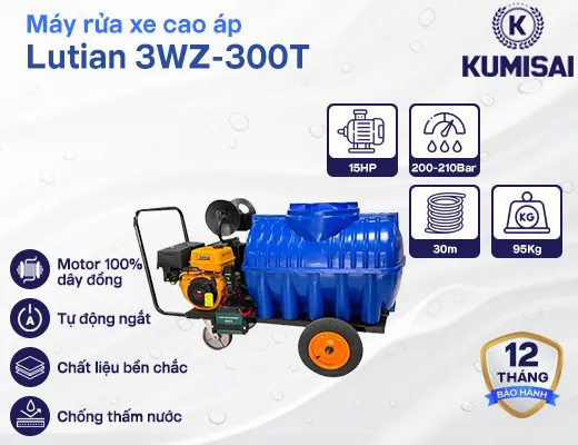 Máy rửa xe cao áp Lutian 3WZ-300T - 2