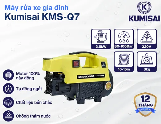 Máy rửa xe gia đình Kumisai KMS-Q7 - 2