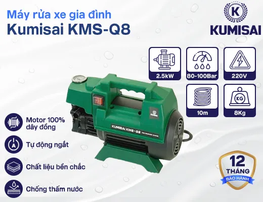 Máy rửa xe gia đình Kumisai KMS-Q8 - 2