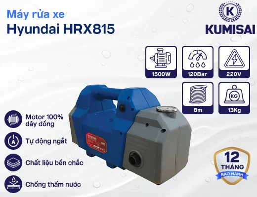 Máy xịt rửa Hyundai HRX815 1500W - 2