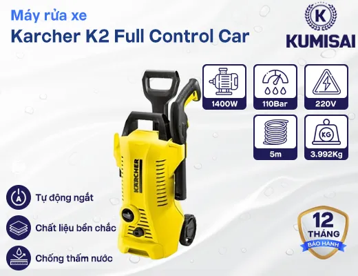 Máy rửa xe Karcher K2 Full Control Car - 2